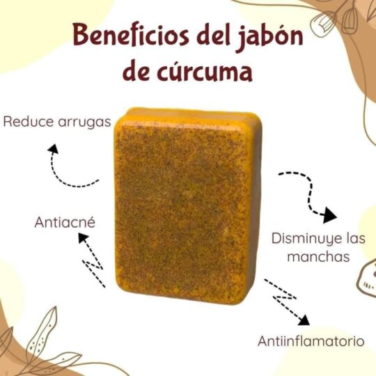 JABON DE CURCUMA - Imagen 5