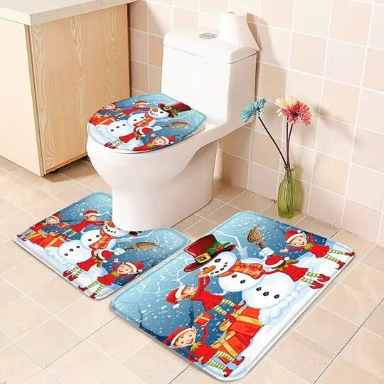 SET DE BAÑO NAVIDEÑO