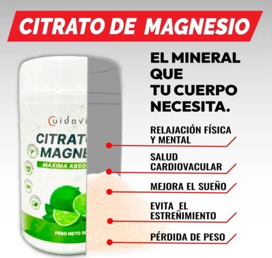 CITRATO DE MAGNESIO - Imagen 2