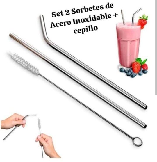 SET SE SORBETES REUTILIZABLE - Imagen 2